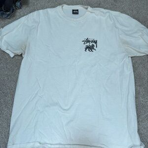 Stussy s/s graghic t shirt mens large